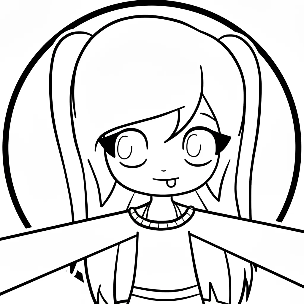 Lyna Y Mandarina 8 para colorear para bebé para imprimir