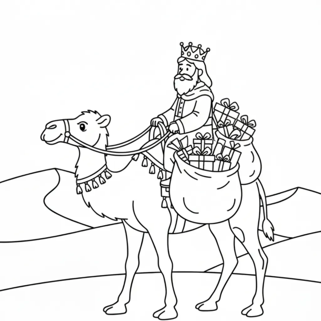 Melchor 3 para dibujar en línea