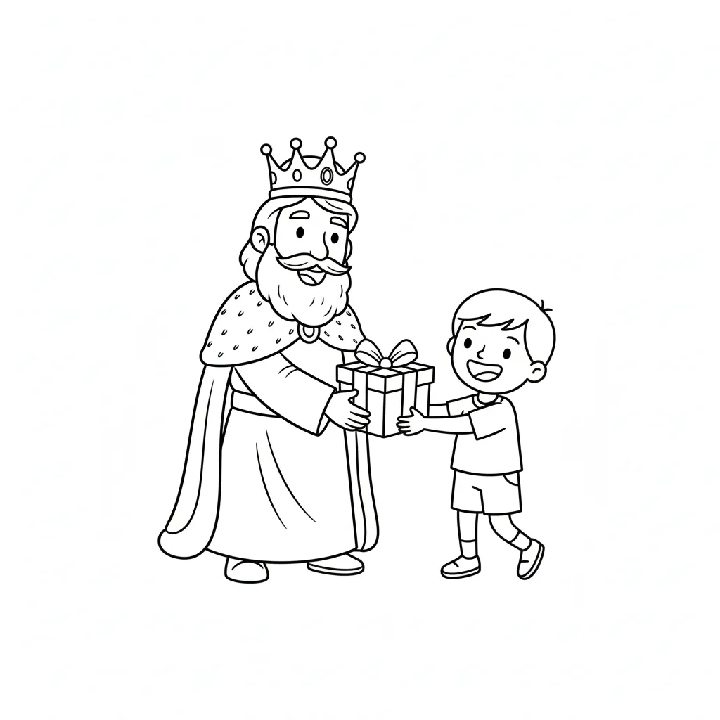 Melchor 5 para colorear para imprimir gratis