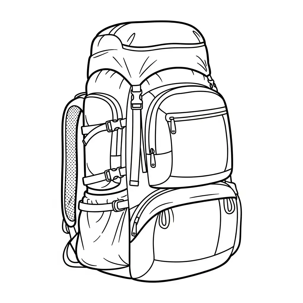 Mochila para colorear para niño de 6 años