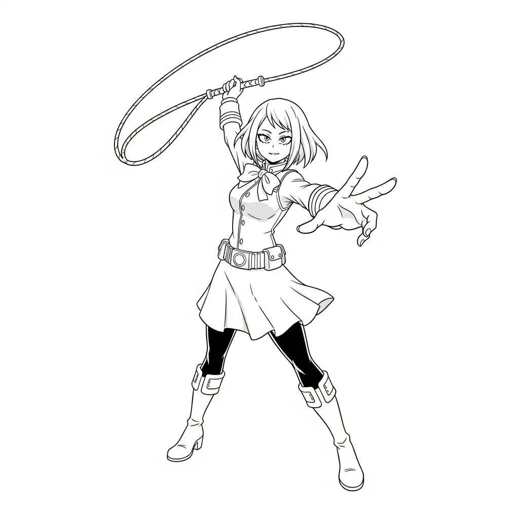 My Hero Academia para colorear para niño para imprimir 1