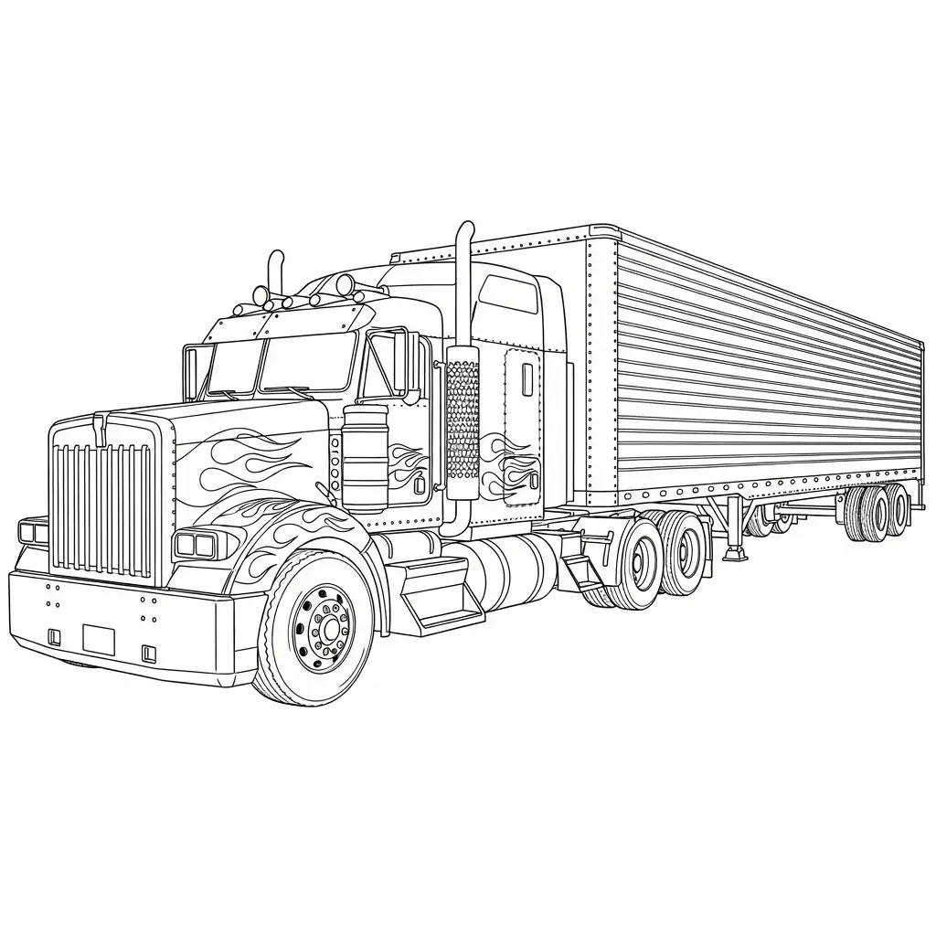 imprimir Optimus Prime para colorear