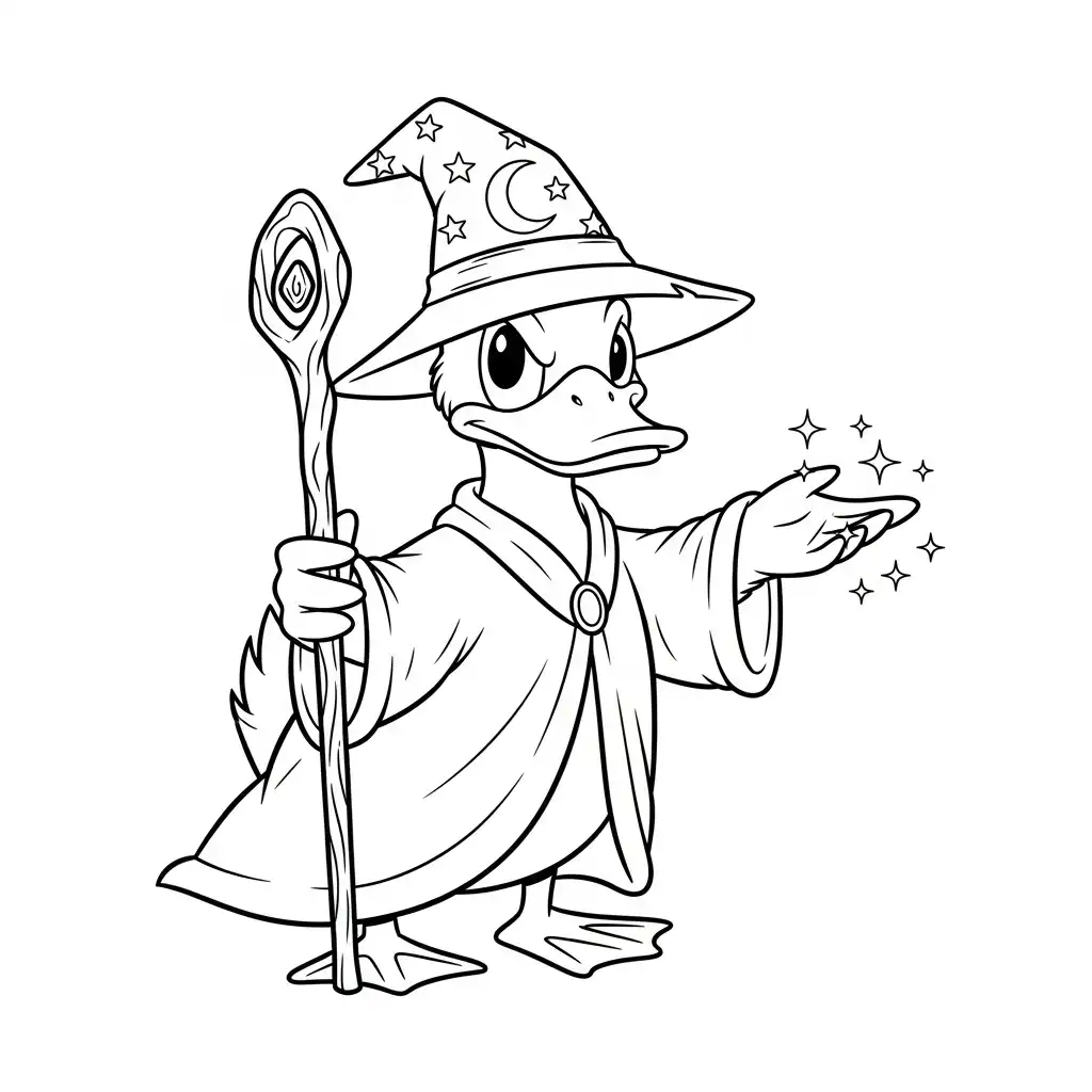 Patos para colorear para imprimir gratis 2