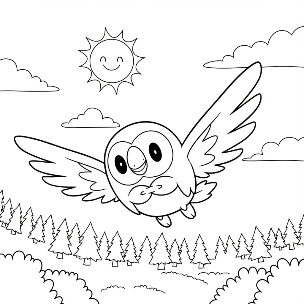 Pokémon parte 2 5 para colorear para niños para imprimir gratis