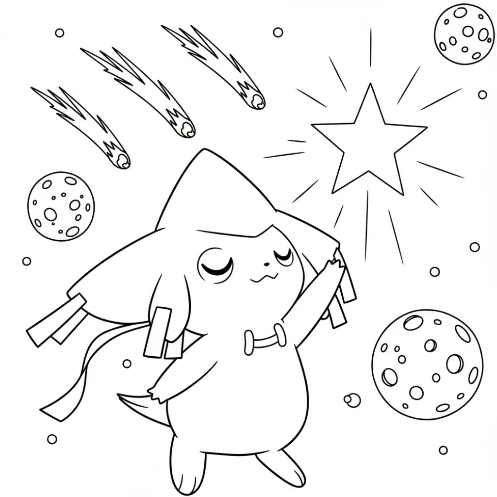 Pokémon parte 3 15 para dibujar en línea