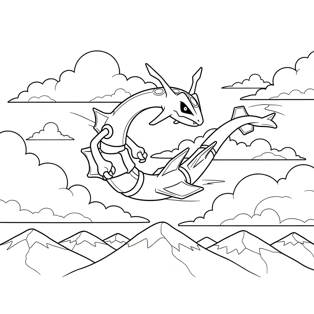 Pokémon parte 3 5 para colorear para imprimir para niño de 4 años