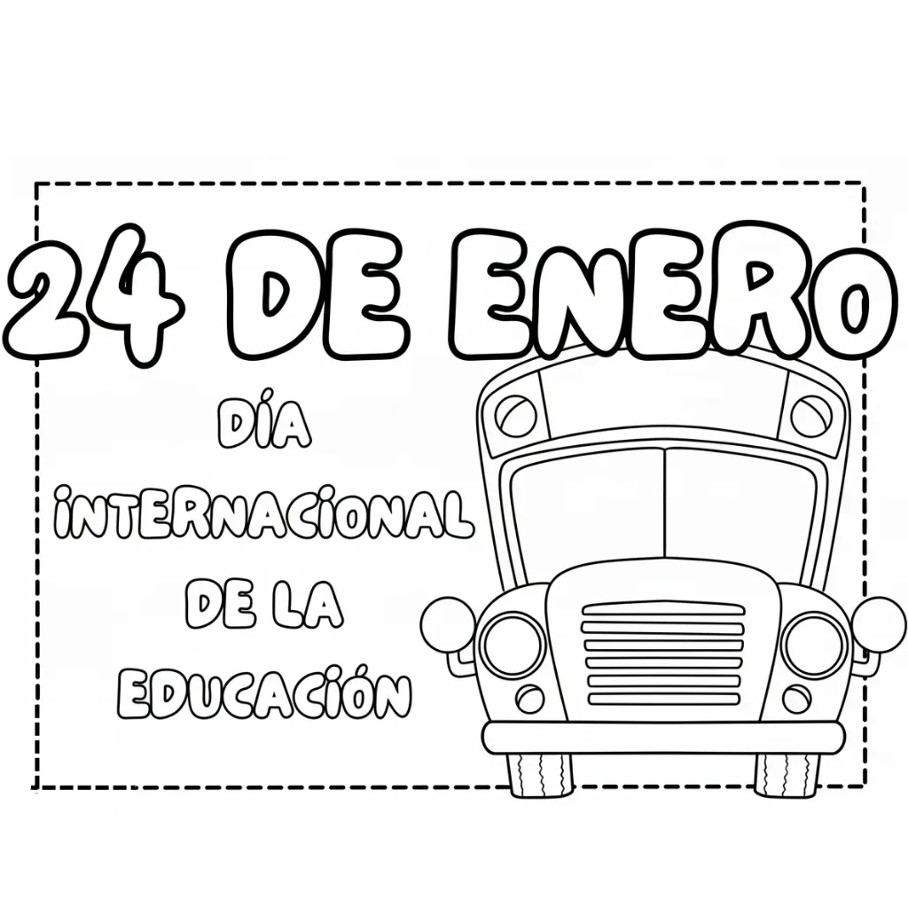 Portadas De Enero 19 para colorear para imprimir para niño de 2 años