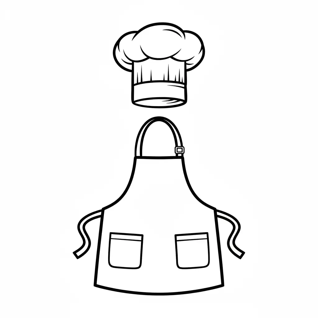 Ropa para colorear para niño de 4 años