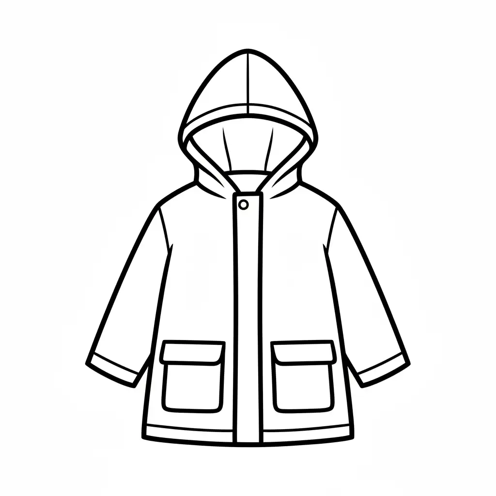 Ropa para colorear gratis para imprimir