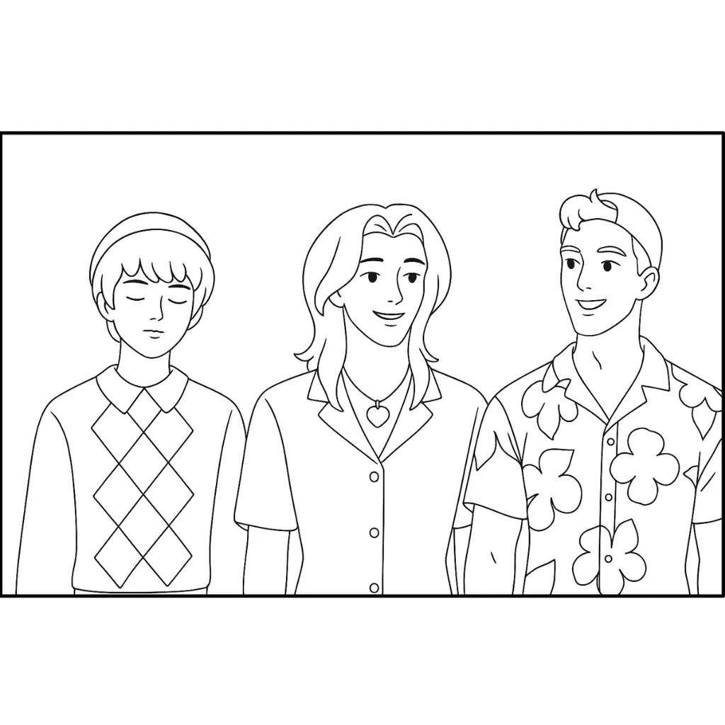 Saja Boys 10 para colorear para imprimir para niño de 9 años