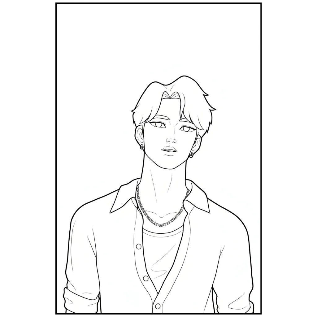 Saja Boys 22 para colorear para imprimir pdf