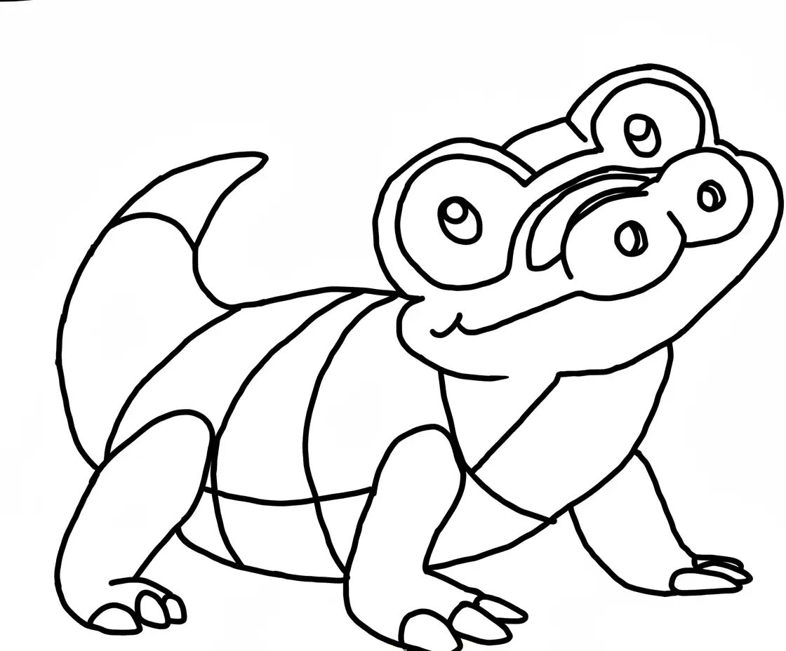 descargar Sandile para colorear gratis 1