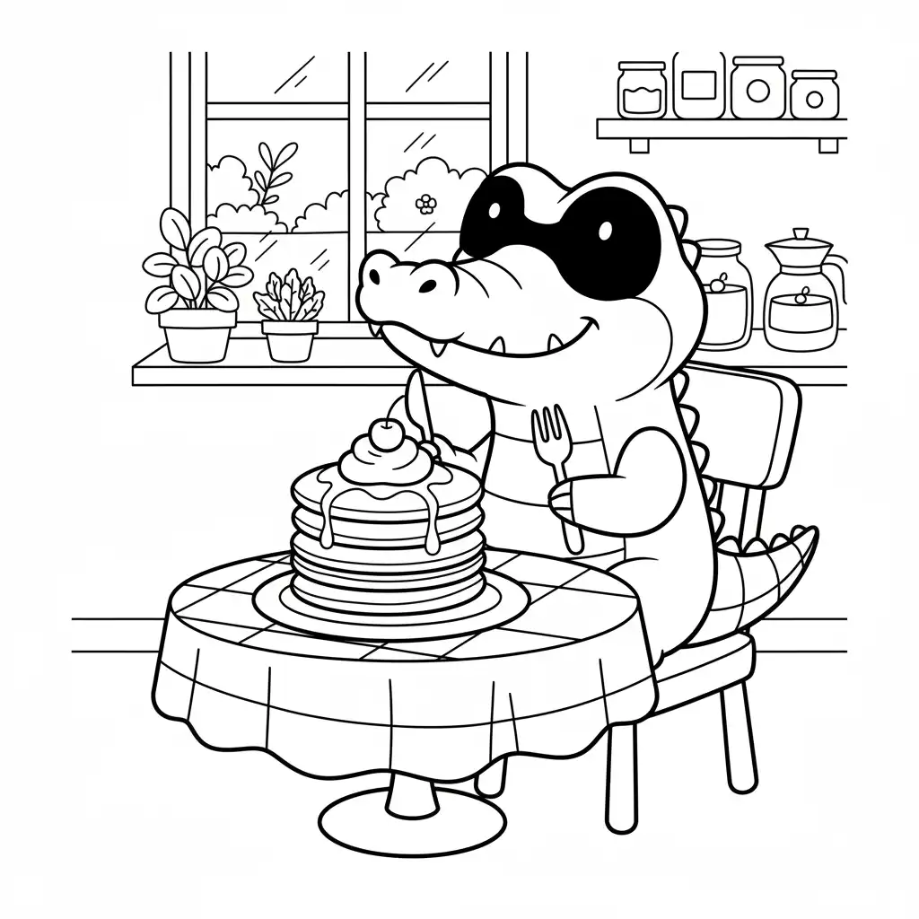 Sandile para colorear para imprimir para niño de 9 años