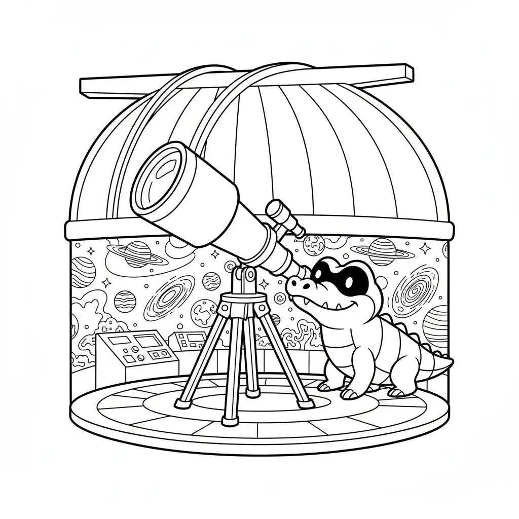 Sandile para colorear para imprimir gratis