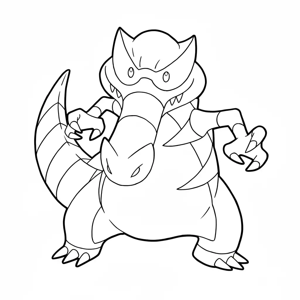 Sandile para colorear para imprimir