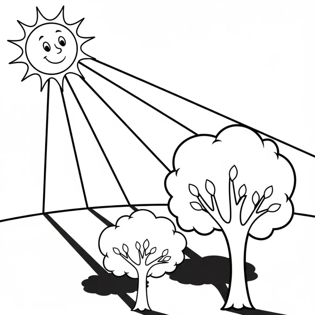 Sol 13 para colorear para imprimir para niño de 12 años