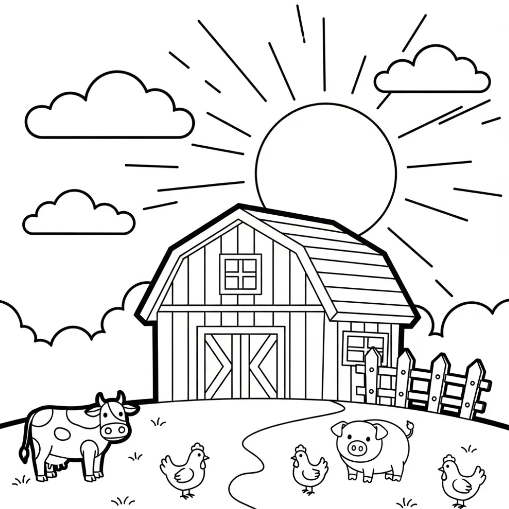 Sol 3 para colorear en línea gratis