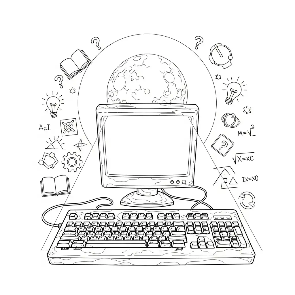 Teclado para colorear para niño de 2 años