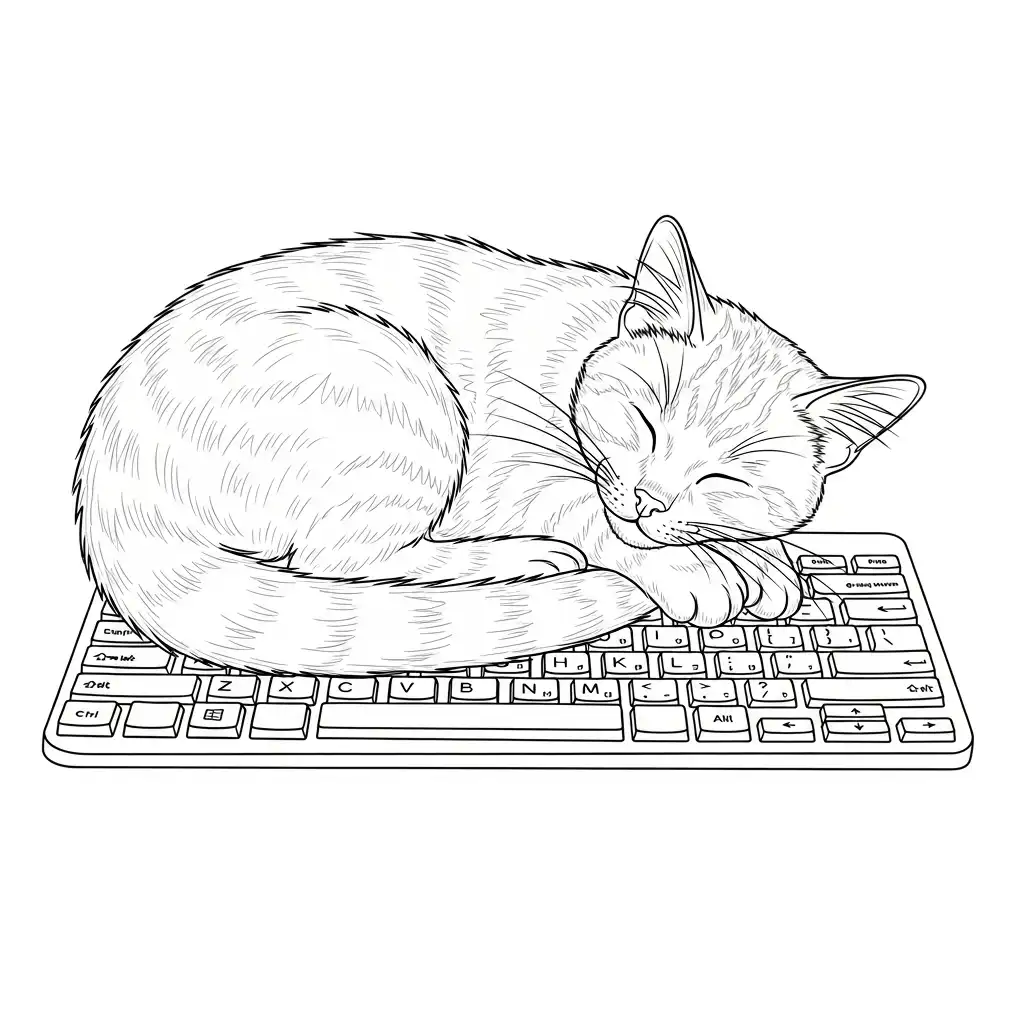 Teclado para colorear en línea gratis