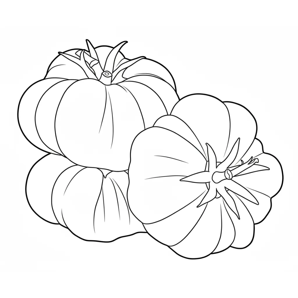 Tomate 10 para colorear para niño de 10 años