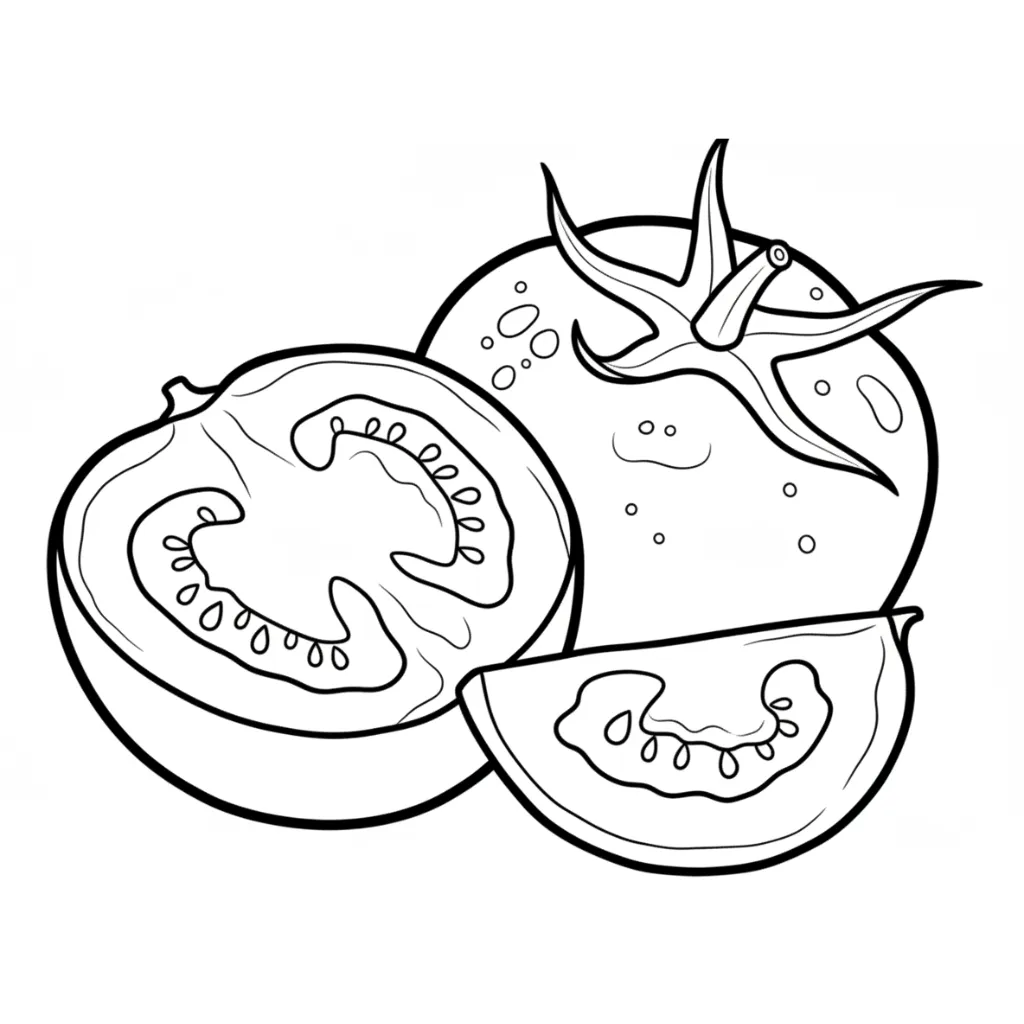 Tomate 13 para dibujar en línea