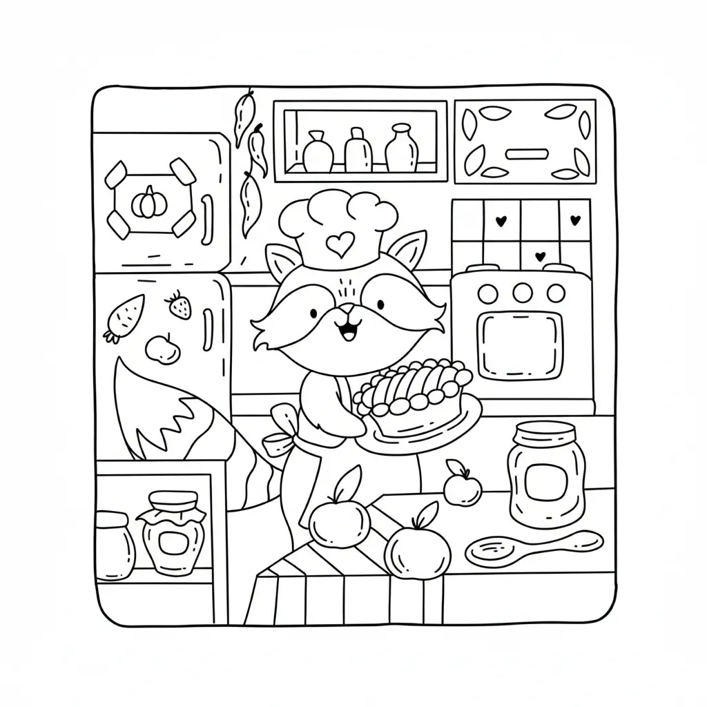 Autumn Hygge 20 para colorear de para niños