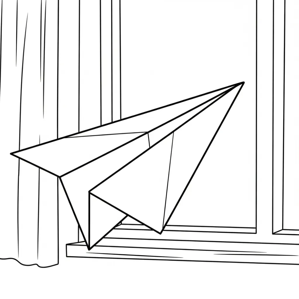 Avión 16 para colorear gratis para imprimir