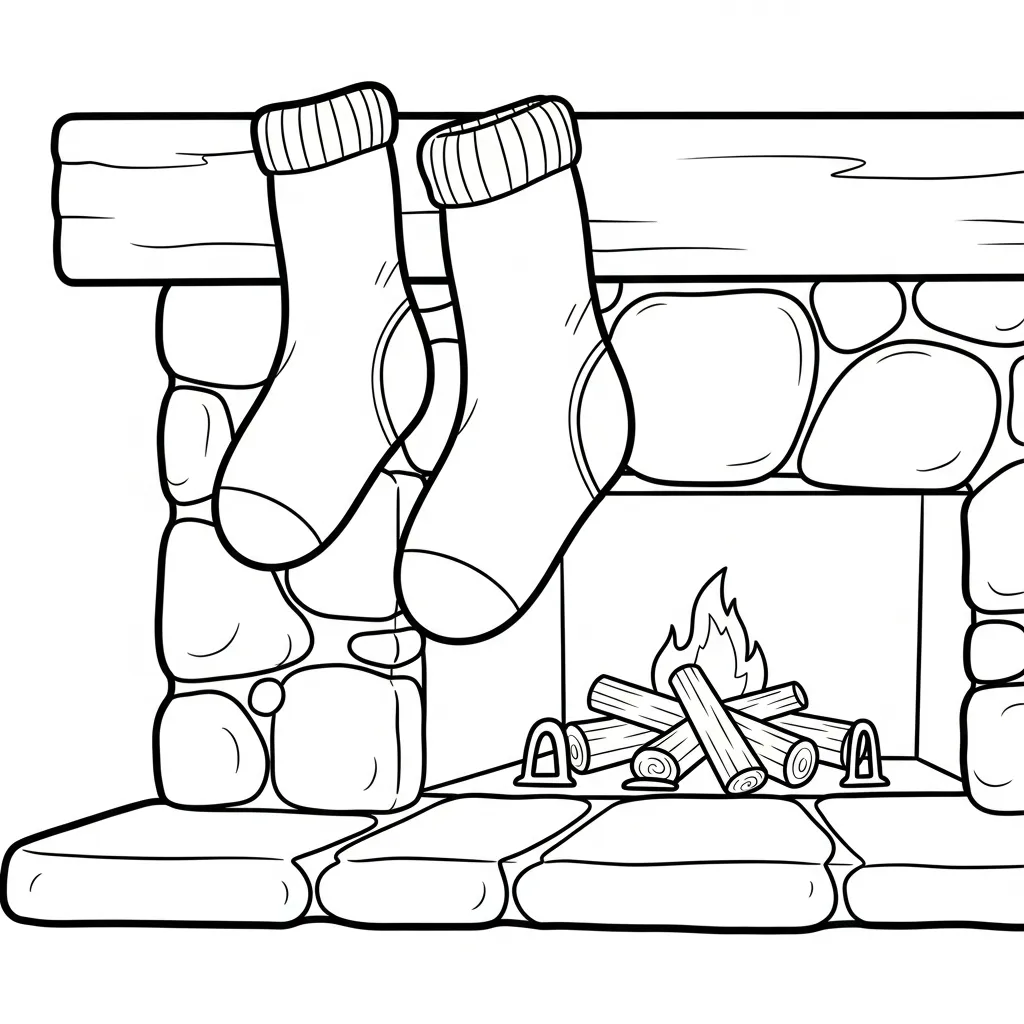 Comfy Christmas 14 para colorear en línea