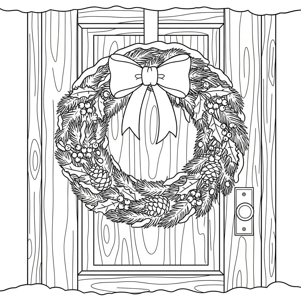 Comfy Christmas 16 para colorear y aprendizaje