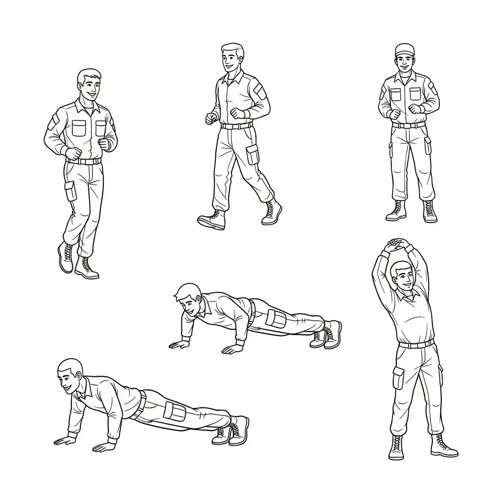 Dia Del Soldado para colorear para descargar 1