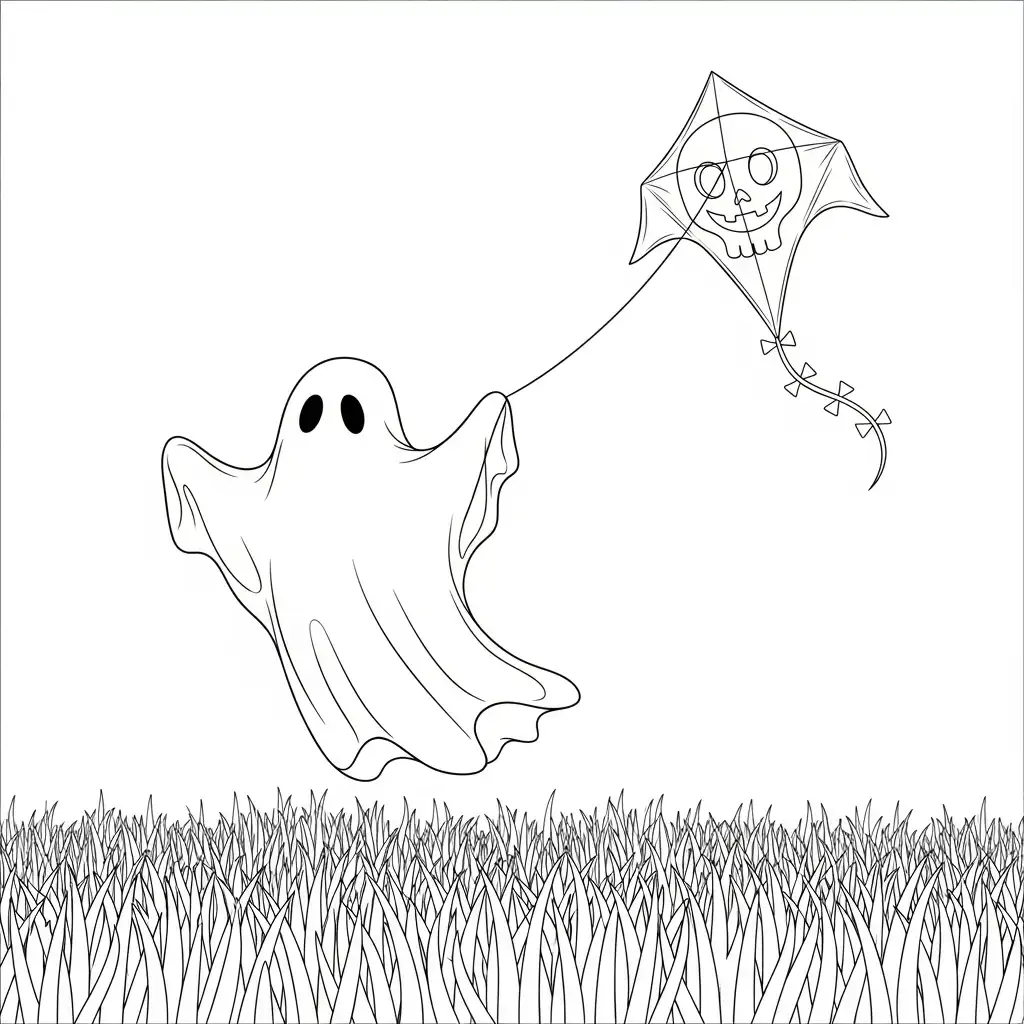 Fantasma para colorear en línea 2