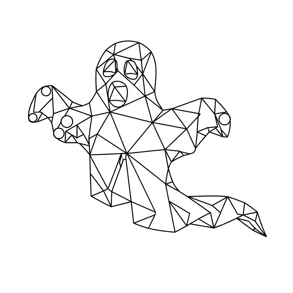 Fantasma para colorear en línea