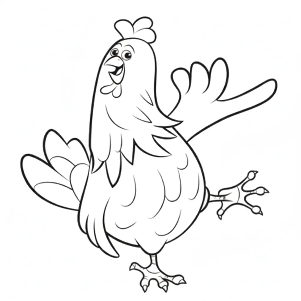 La Granja de Zenón 1 para colorear para niños