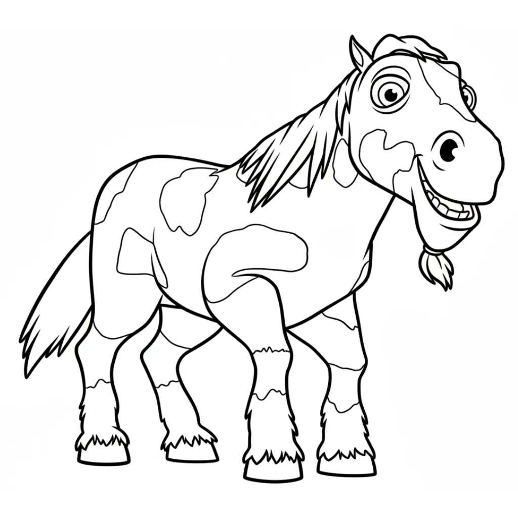 La Granja de Zenón 15 para colorear para niño de 10 años