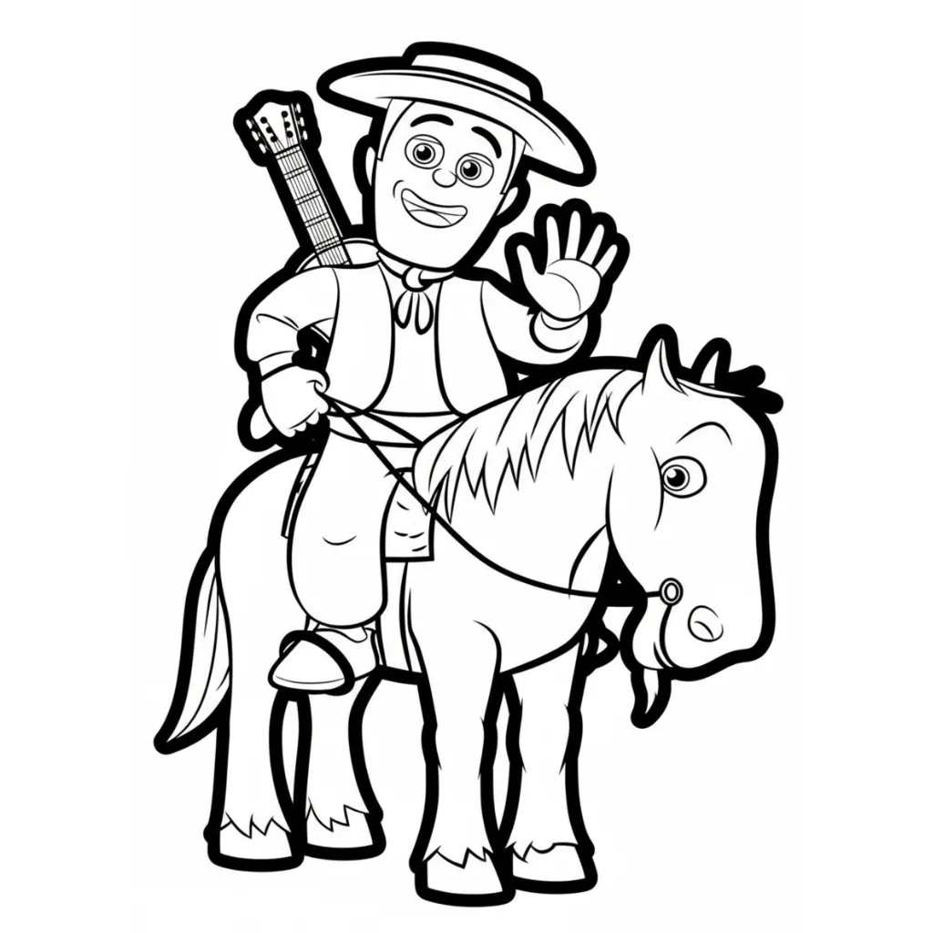 La Granja de Zenón 19 para colorear para imprimir para niño de 6 años