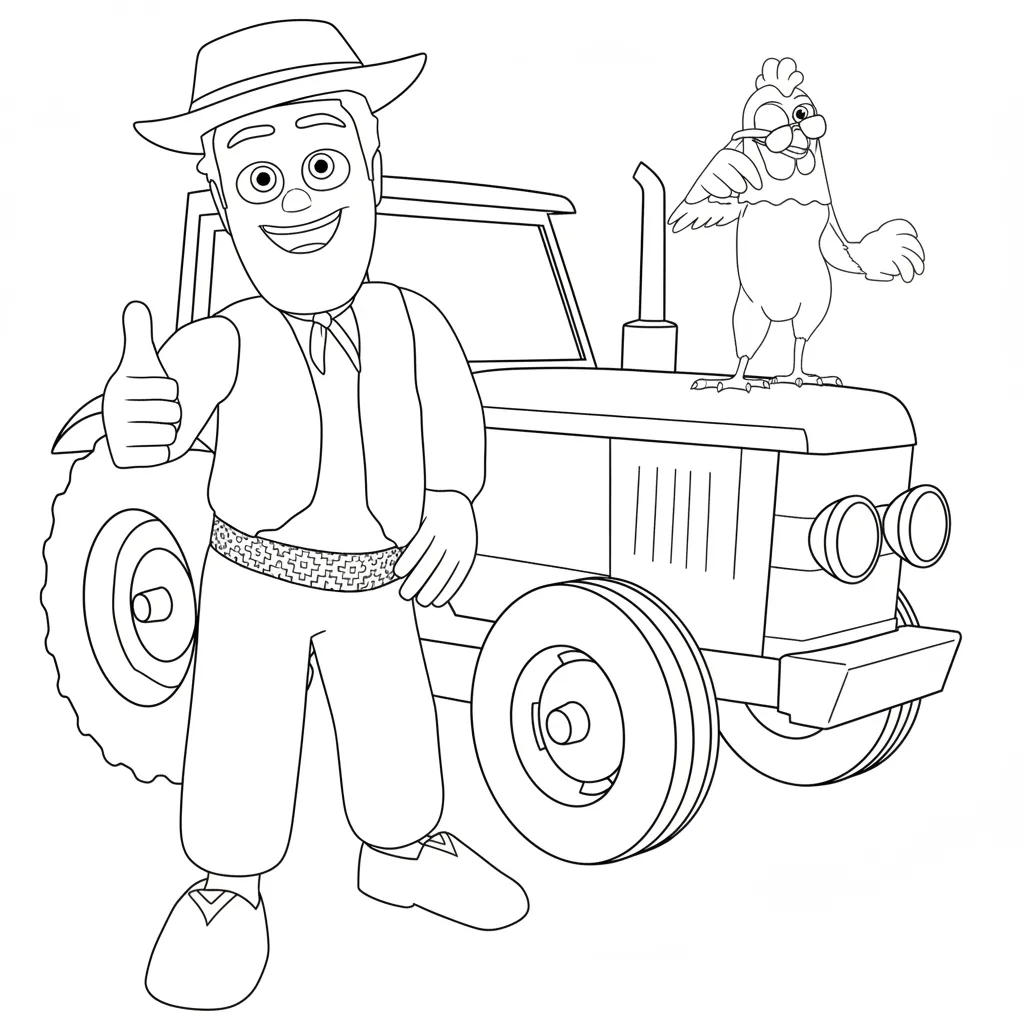 descargar La Granja de Zenón 2 para colorear gratis