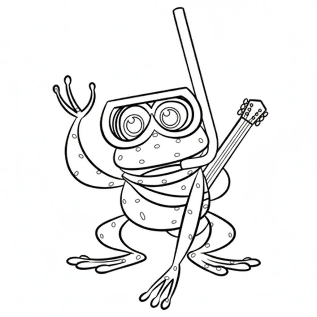 La Granja de Zenón 7 para colorear para imprimir para niño de 2 años