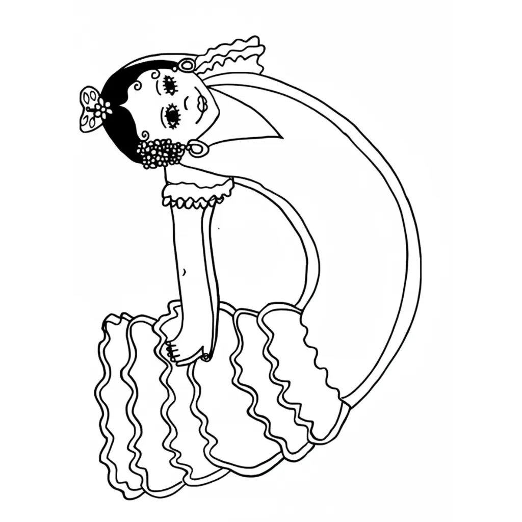 imprimir Letras Andalucia 15 para colorear