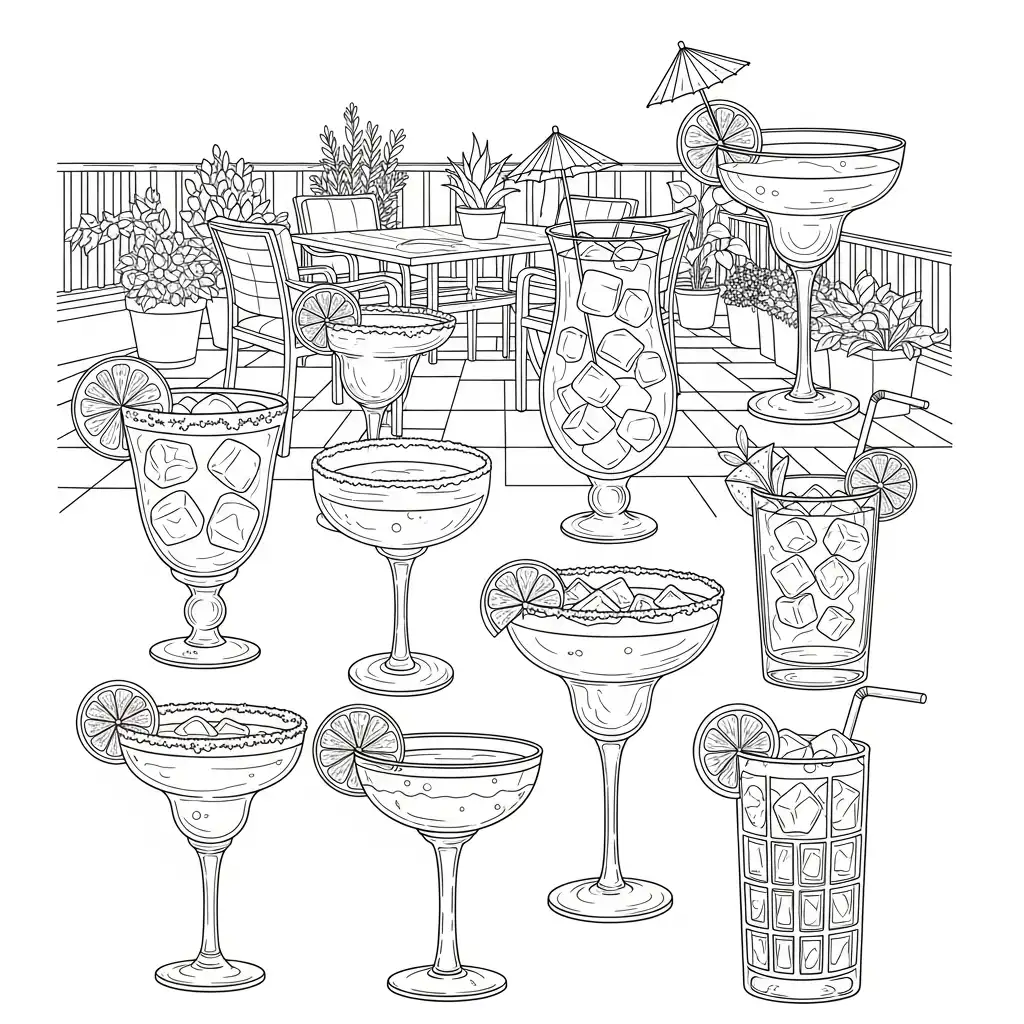 imprimir Margaritas para colorear para niño 1