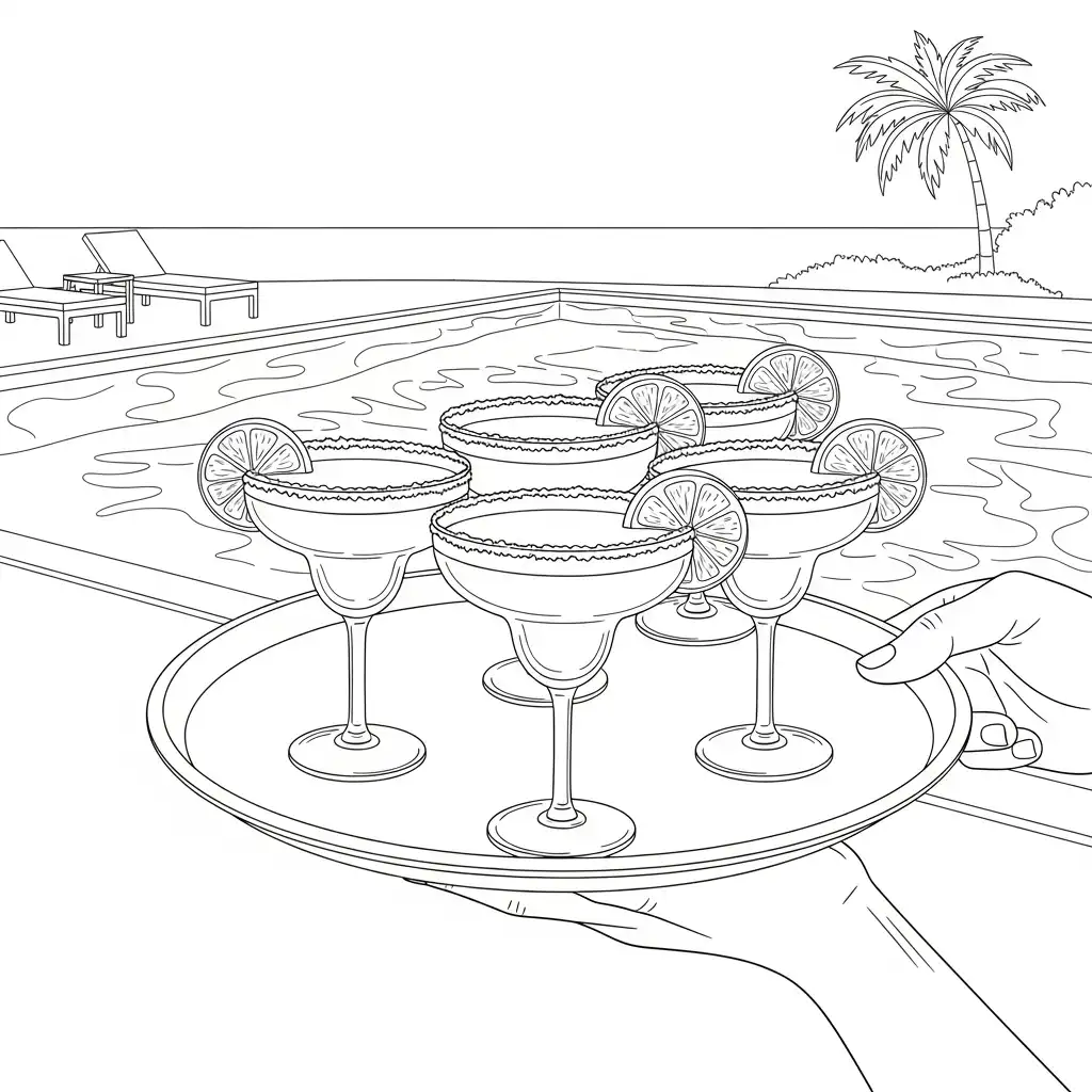 imprimir Margaritas para colorear para niño