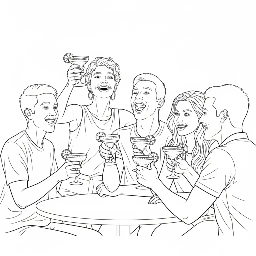 Margaritas para colorear para imprimir para niños 1