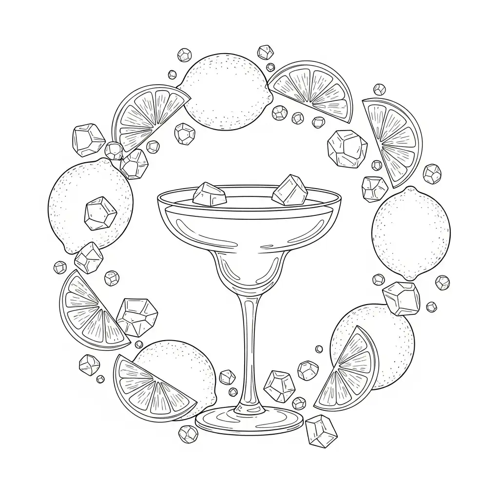 Margaritas para colorear para imprimir para niño de 3 años