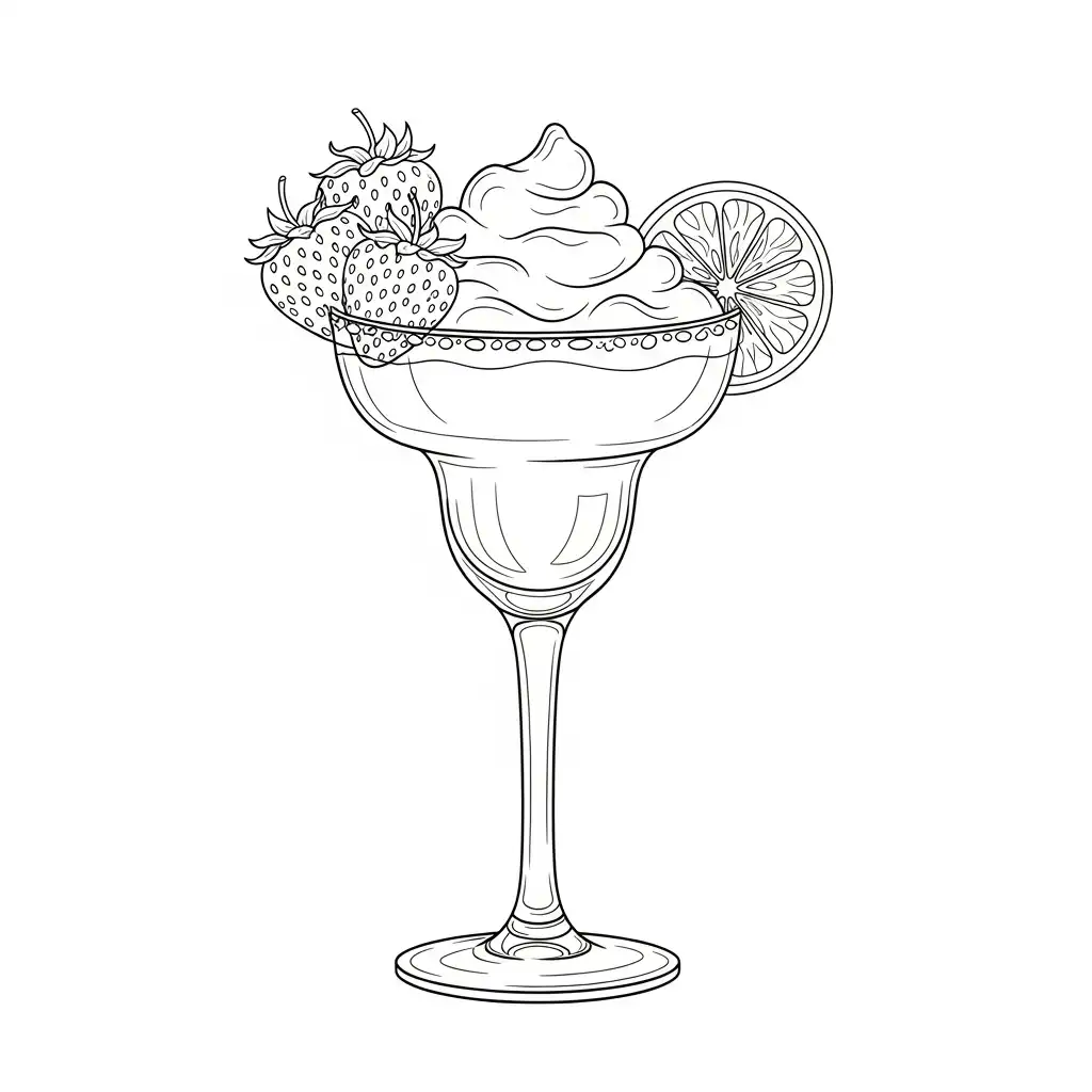 Margaritas para dibujar en línea