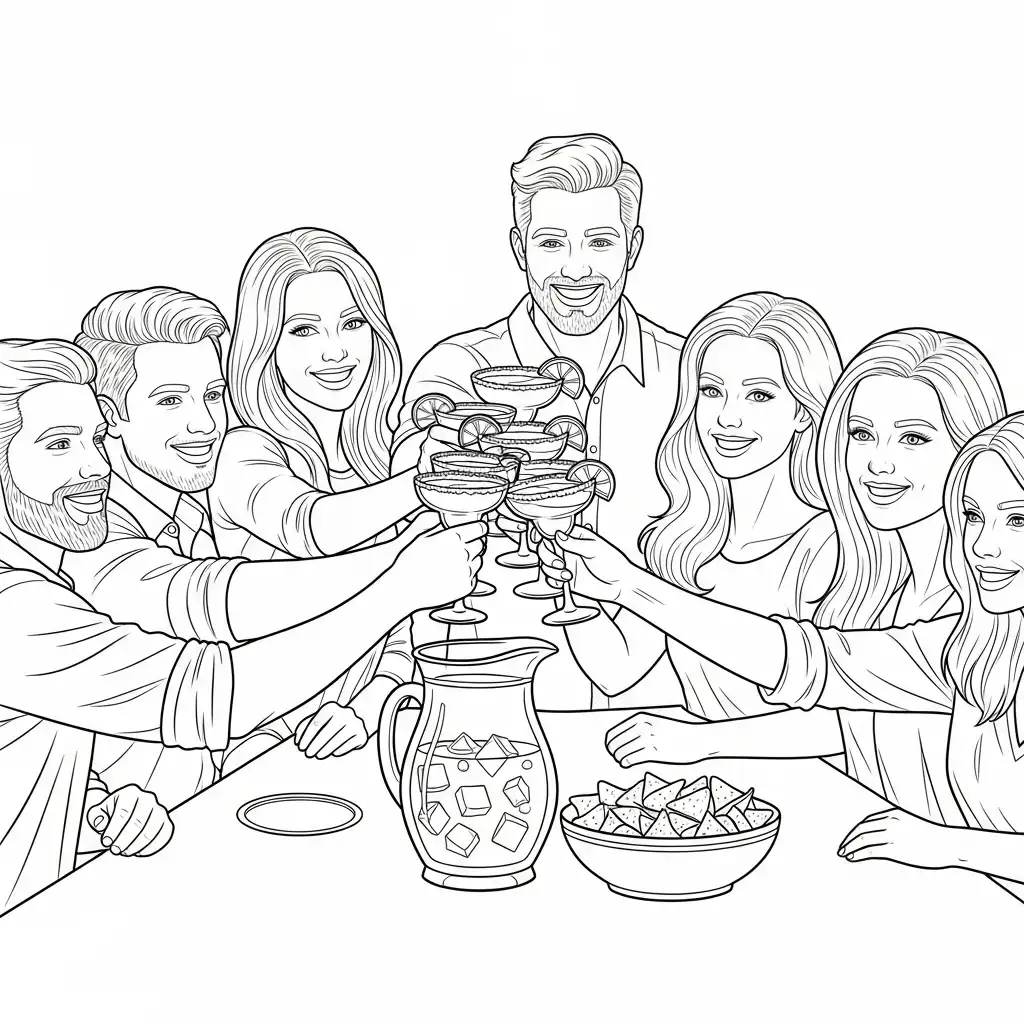 Margaritas para colorear para imprimir para niños