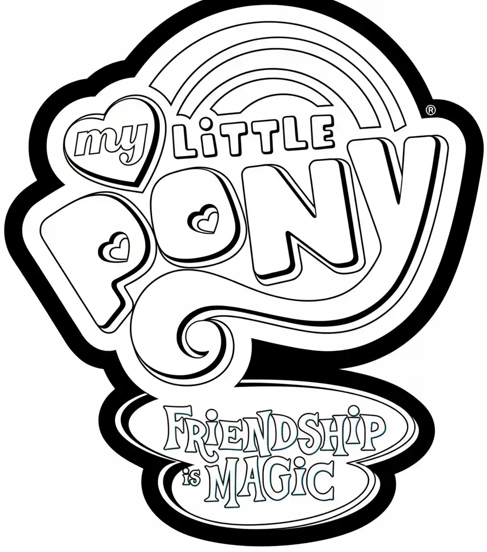 My Little Pony para colorear para primaria
