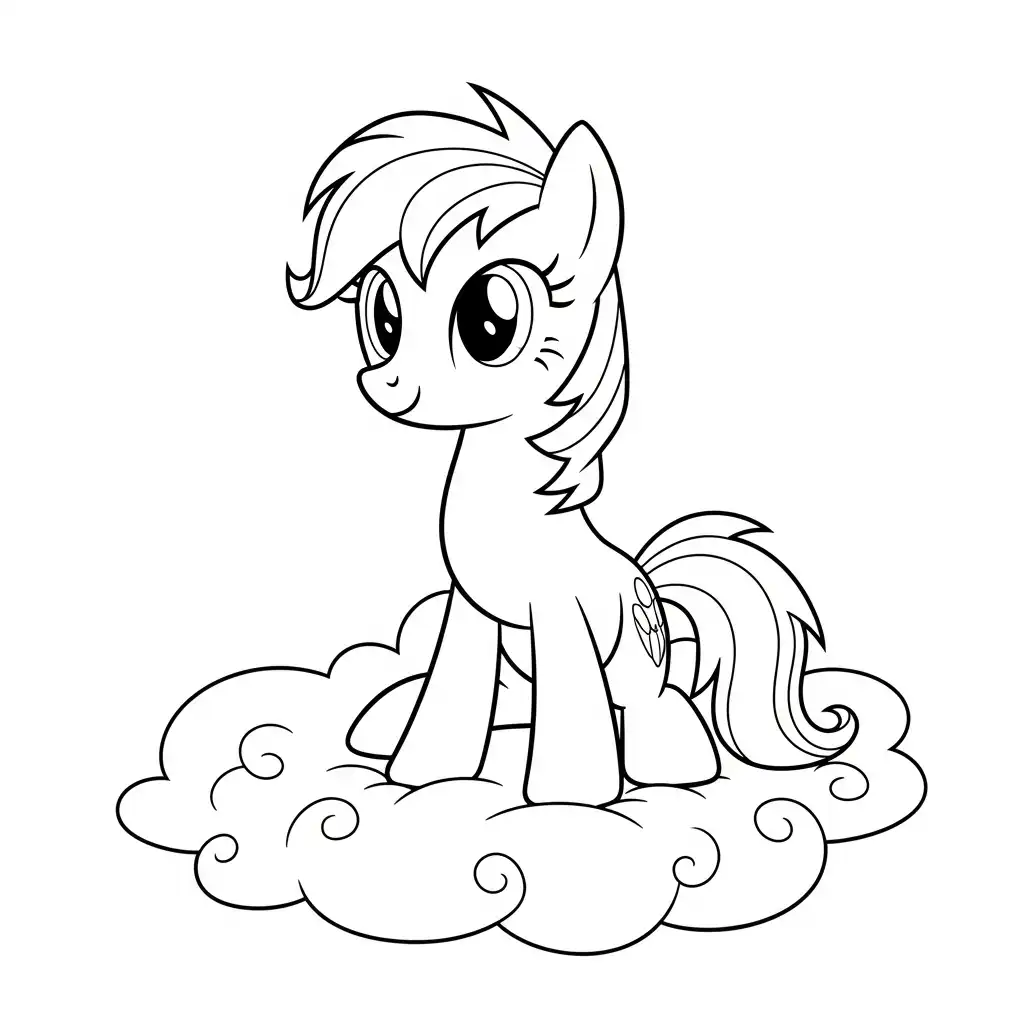 descargar My Little Pony para colorear gratis