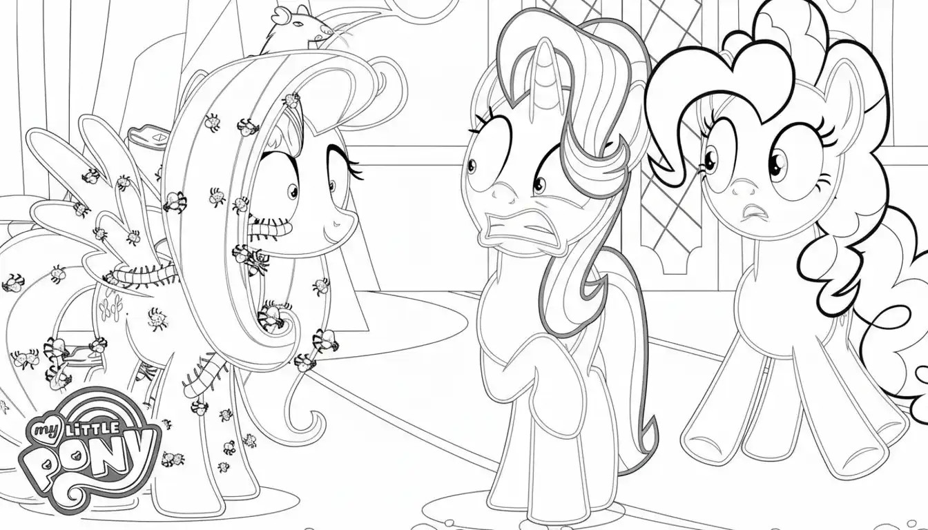 My Little Pony para colorear para niño de 6 años