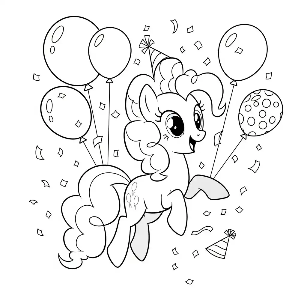 My Little Pony para colorear para imprimir pdf