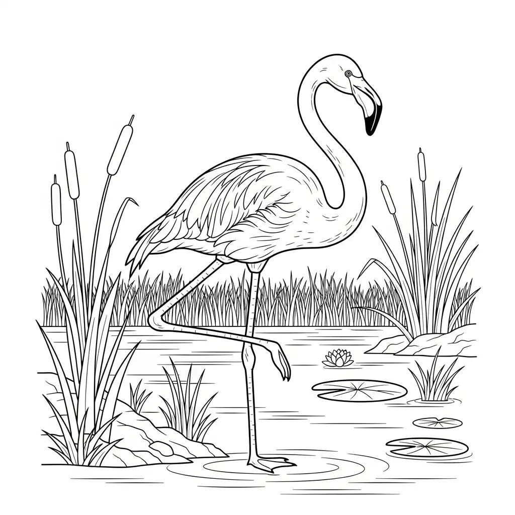 Pájaro para colorear para imprimir para niño de 4 años