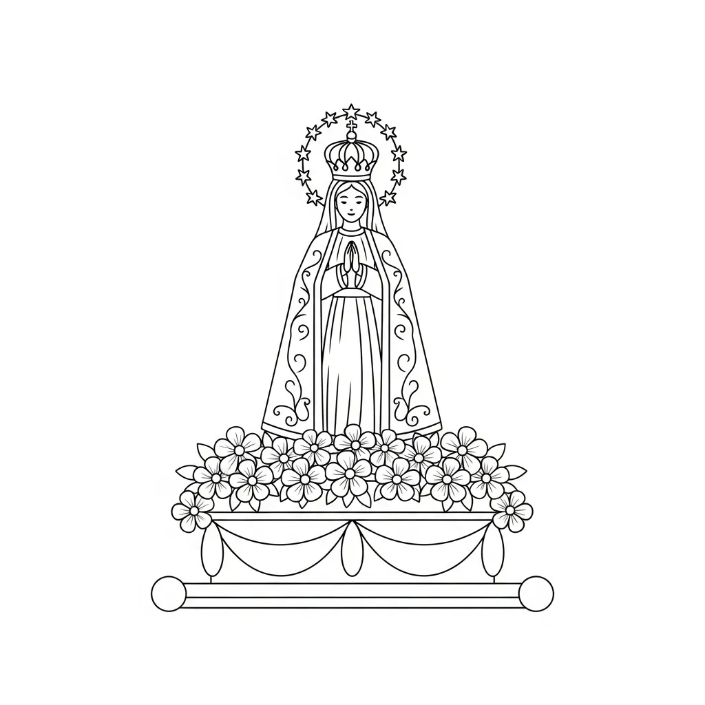 Semana Santa 19 para colorear para imprimir para niño de 10 años